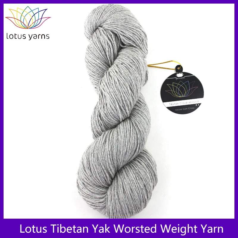 1*100g hank 100% Tibetan Yak Worsted Weight Hand Knitting Yarn