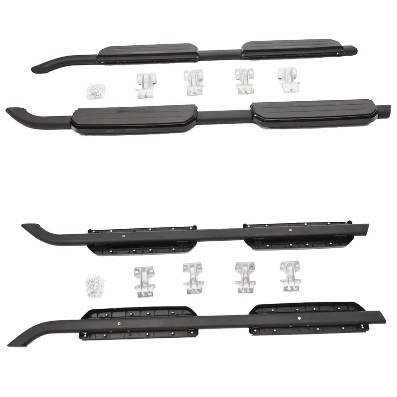 

High Quality Side Step Black Board Chrome Running Boards for Defender 110 90 2020+