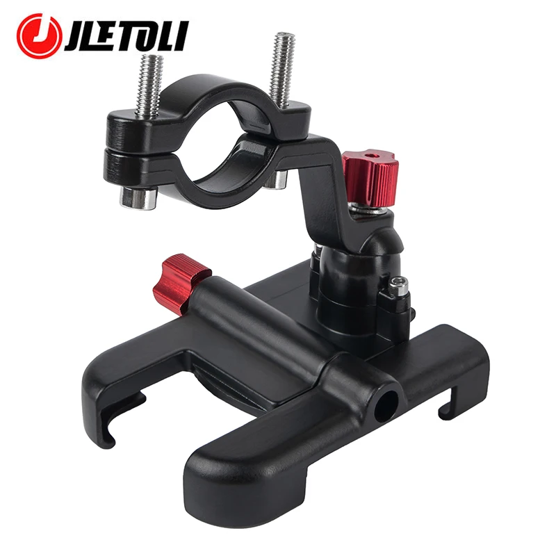 JLETOLI Aluminum Alloy Bike Phone Holder Waterproof Bicycle Mobile Phone Holder Non-Slip Cycling Phone Stand Bicycle Accessories