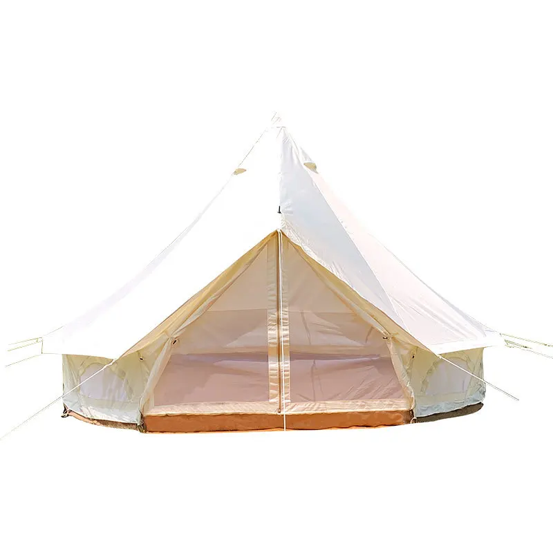 

Outdoor tent camping Indian cotton rainstorm multi-person camping pyramid tent