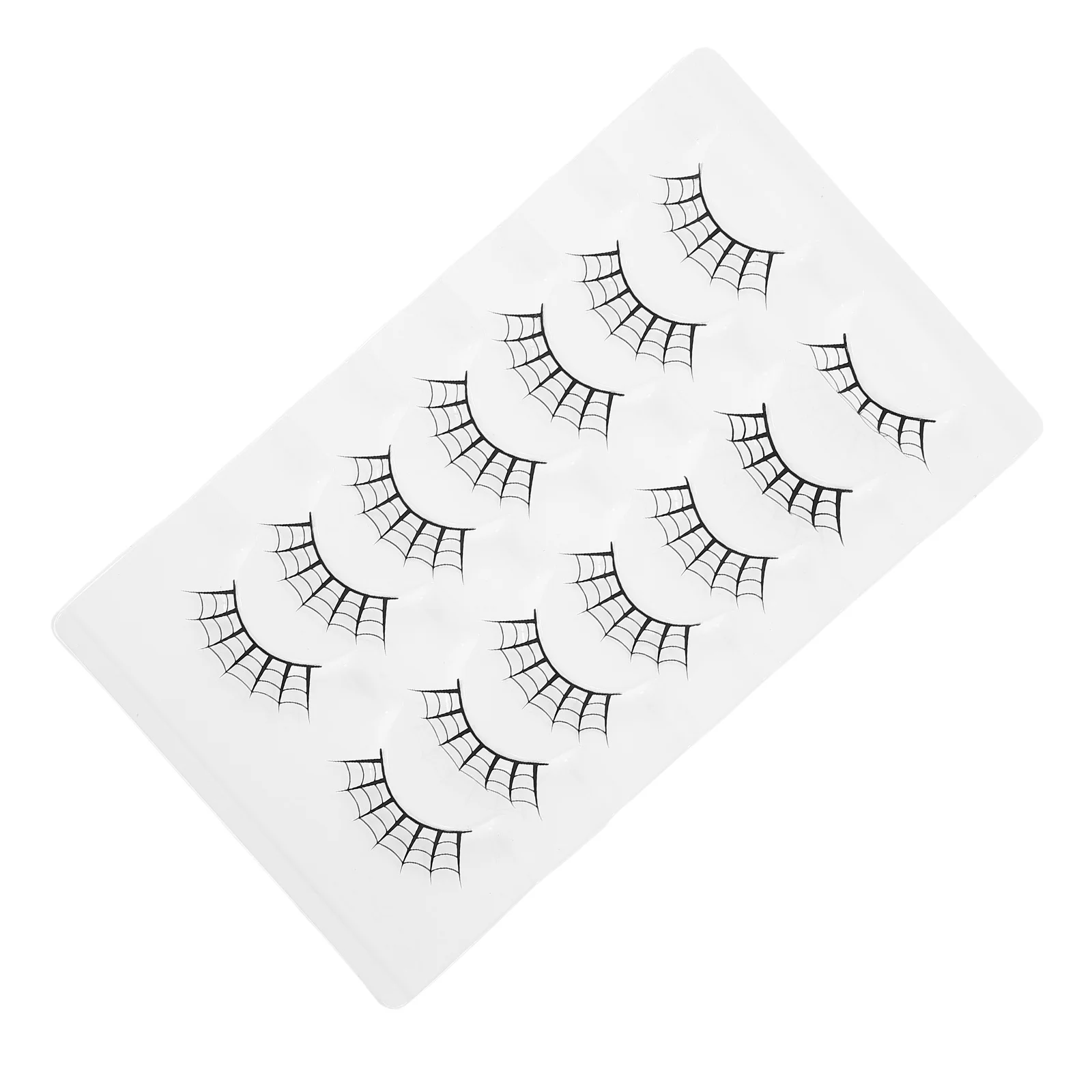 7 쌍 할로윈 속눈썹 독특한 가짜 속눈썹 여성 코스프레 파티 축제 메이크업 촘촘하고 생생한 할로윈 속눈썹
