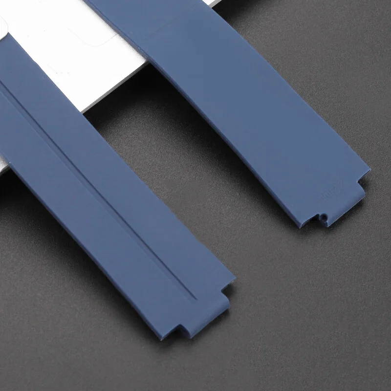 EFR-S108D Magnetic Buckle Soft Silicone strap For Casio EFR-S108 Series Modified Raised Mouth Waterproof Silicone watchband