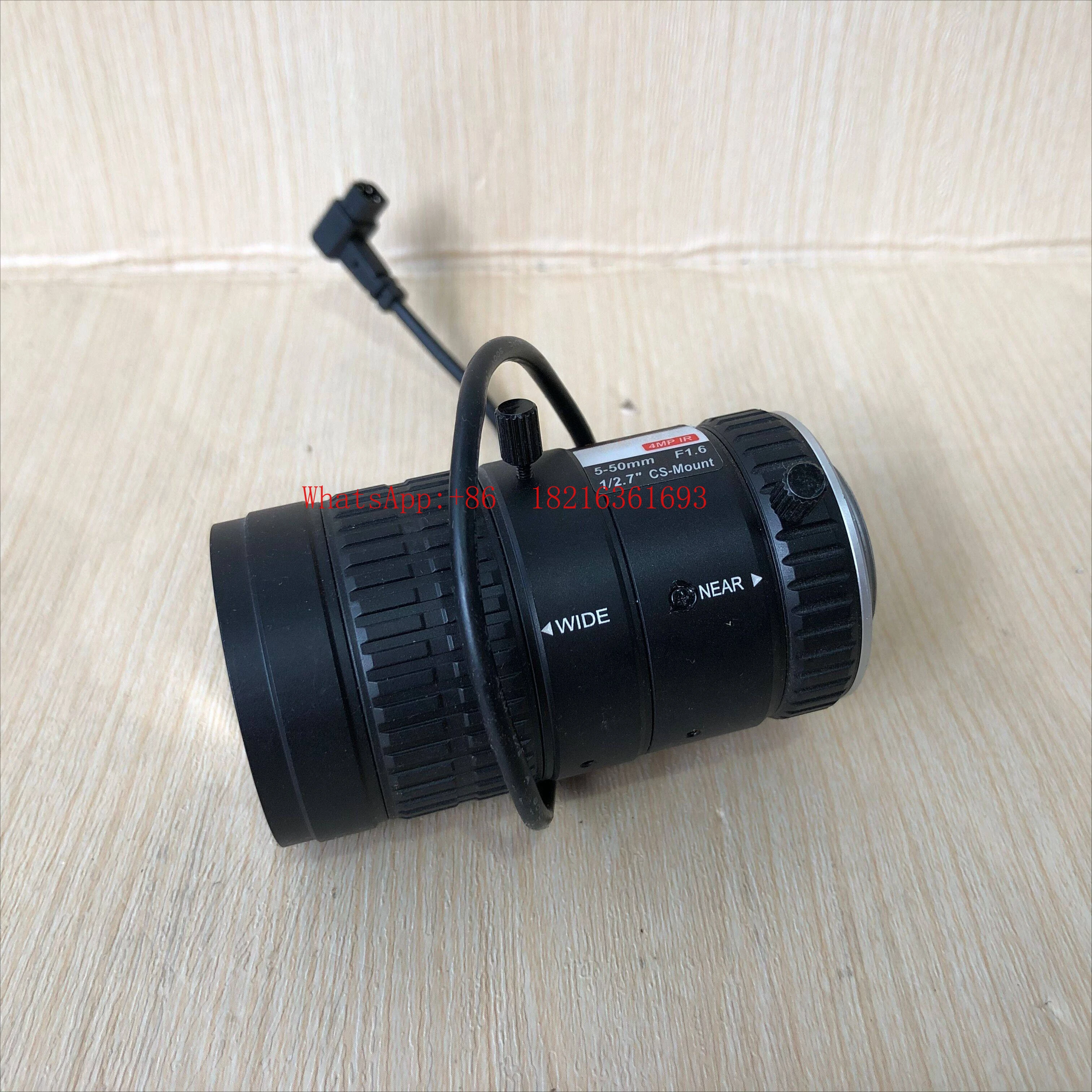 5-50M Manual Zoom Auto Aperture Lens Accessories 4 Million TV0550D-4MPIR