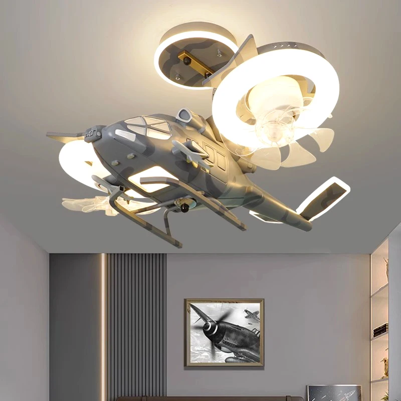 

Living room decoration bedroom decor led Ceiling fans with lights remote control dining room Ceiling fan light indoor lighting