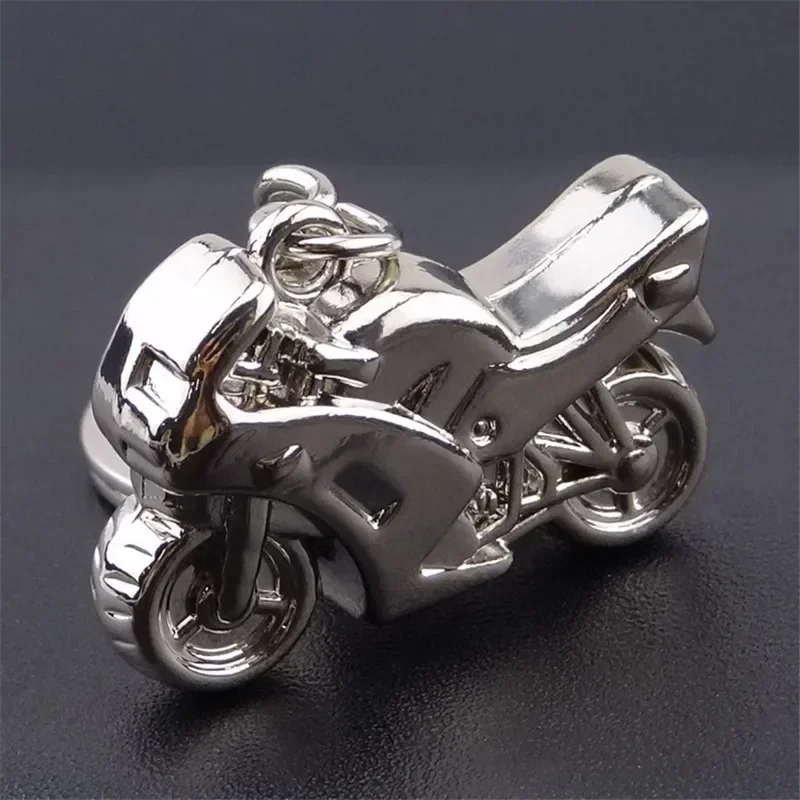 Classic 3D Simulation Model of Motorcycle Keychains Rings Metal Holder Key Chain Keyring For Man Women High Quality Gift S157