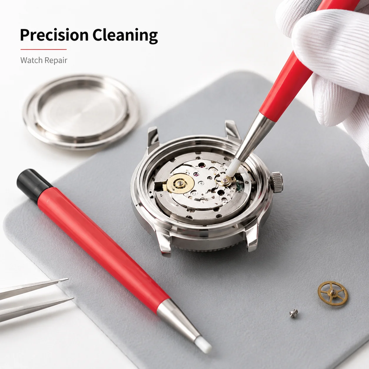 Watch Rust Removal Brush Pen Little Rust Remover Cleaning Tool with Fiberglass Tip for Watches & Electronics Rust Removal