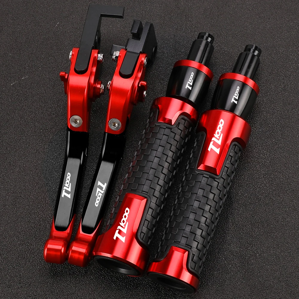 Motorcycle Brake Clutch Levers 7/8'' 22mm Handlebar grips Handle CNC Ends For SUZUKI TL 1000S TL 1000 S 1997-2001 2000 1999 1998