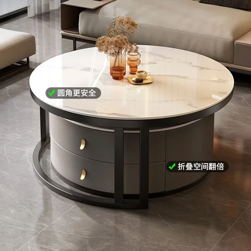 Modular Furniture Nordic Coffee Table Salon Living Room Seating Tables Side Removable Table Basse De Salon Luxury Desks Design