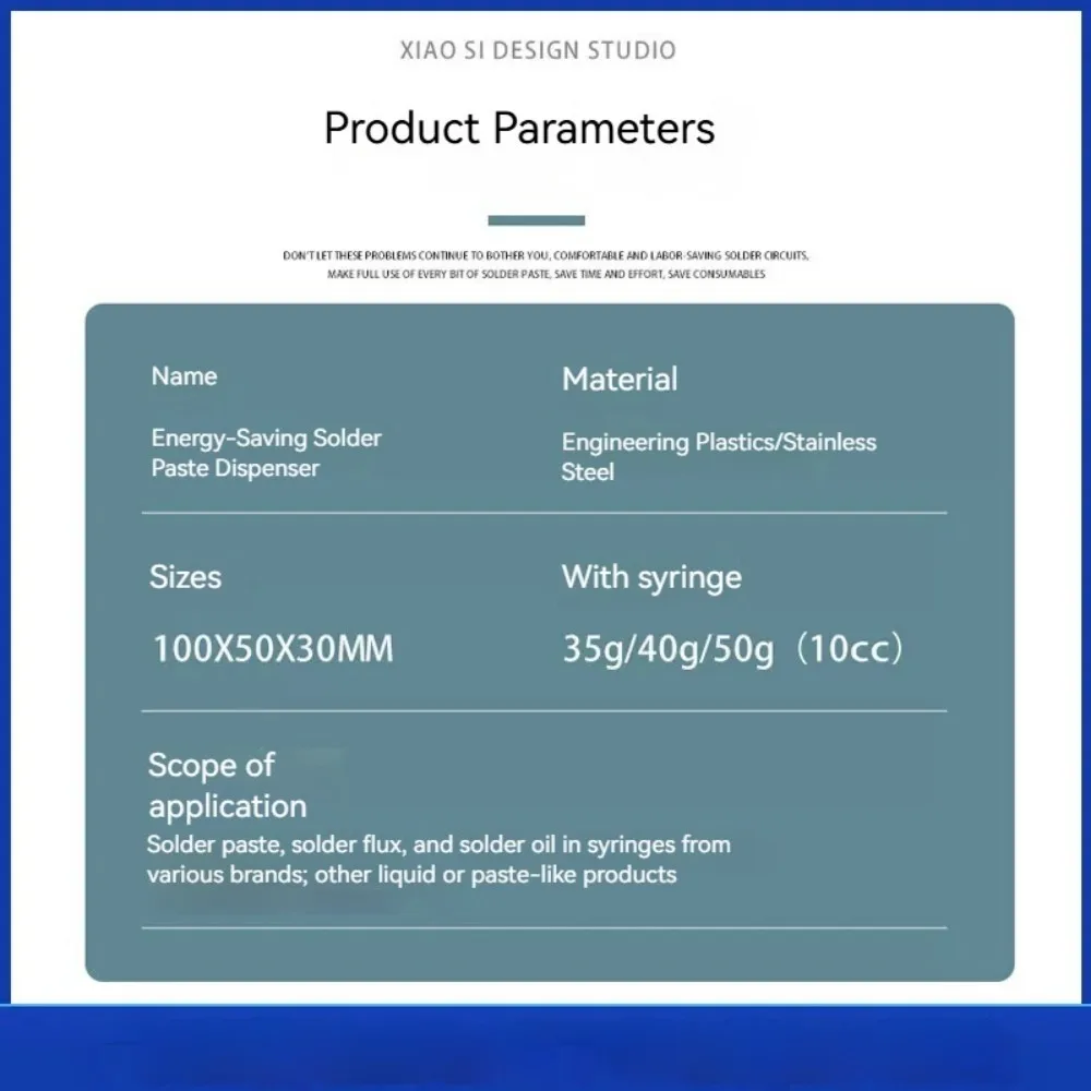 Effort-Saving Solder Paste Dispenser, 10CC Precision Applicator for Phone Repair, Flux/Solder Paste Booster Tool view 6