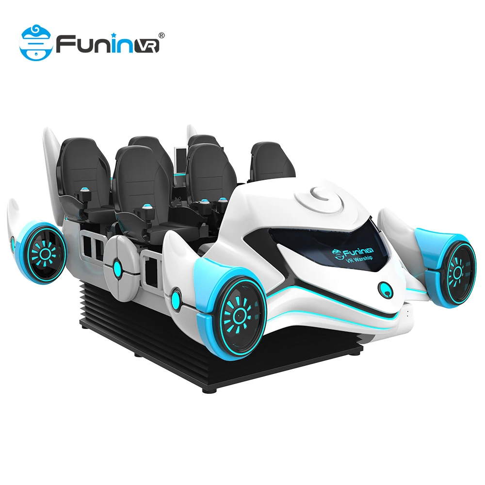 FuninVR Vibrating VR Guerras VR Simulator Amusement Park Equipment Rides 9D VR Cinema