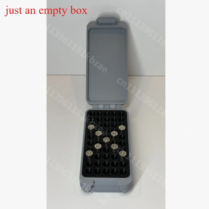 3D Printed .357 Magnum Bullet Storage Box – Ammunition Storage Box for Military Enthusiasts’ Desktops view 6