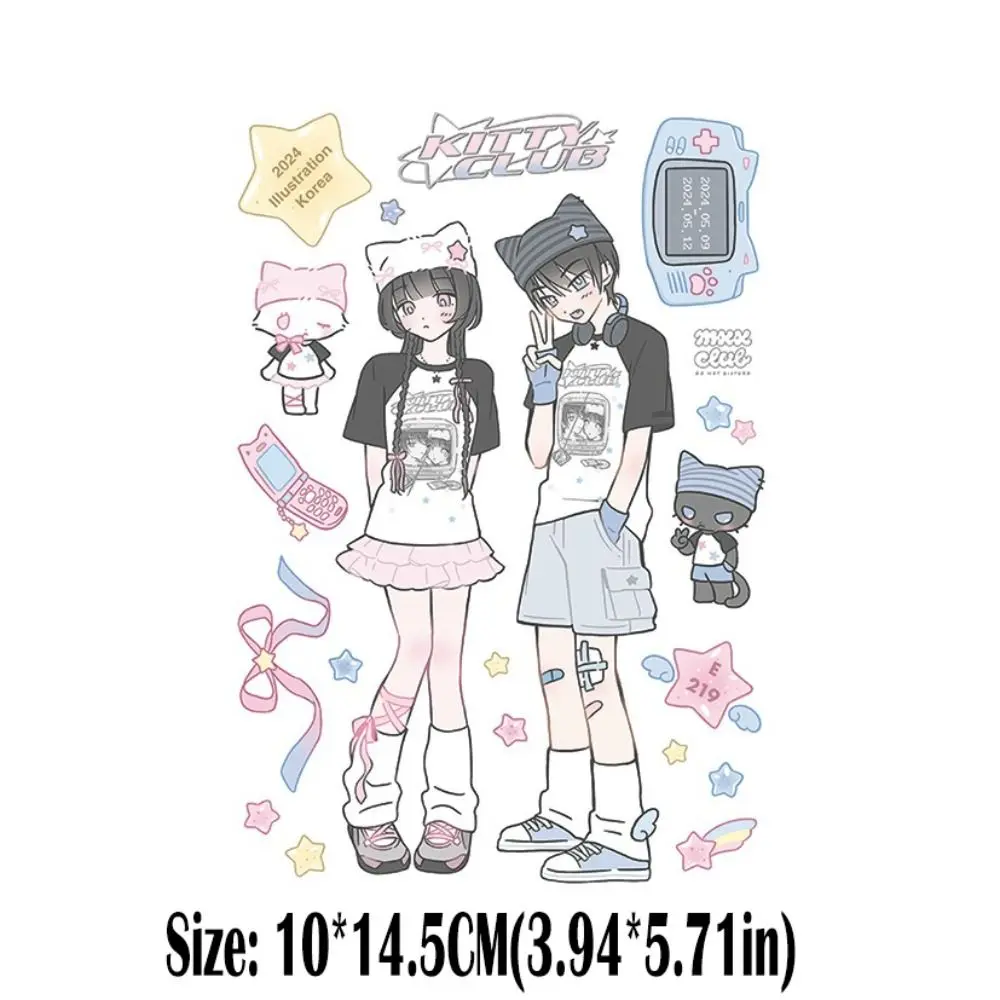 2025 Korea DIY Handbook Decorative Stickers Cute Sexy Sticker Book Cartoon Sweet Art Paper