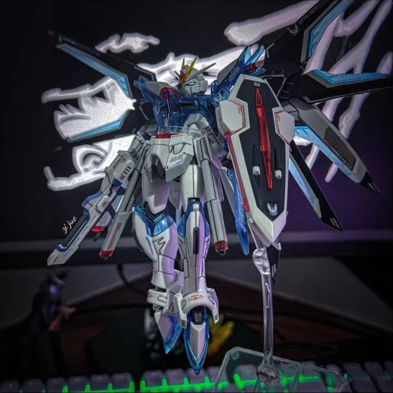 

XFS-HGColor Transparent Edition 1/144 Assembling Model of Flying Ascension Self-Raising Gundam Mecha Water Sticker+Bracket
