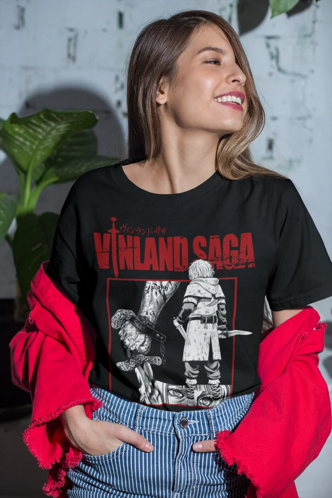 New Vinland Saga T-shirt Thorfinn Shirt Japanese Shonen Viking Saga