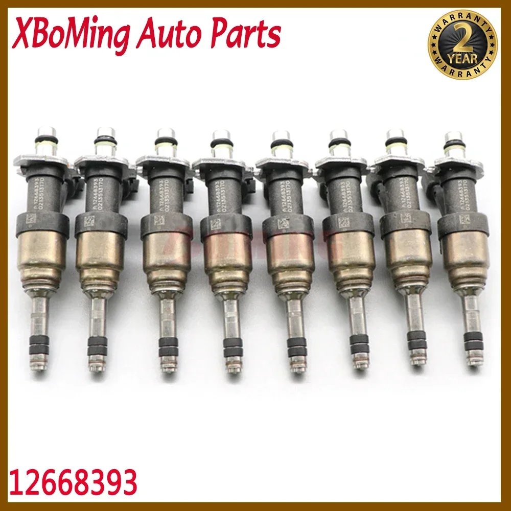 8 шт. автомобильные топливные форсунки для Chevy Camaro Corvette Tahoe Silverado Suburban 1500 GMC Sierra Yukon XL 6,2L V8 2014-2020 12668393