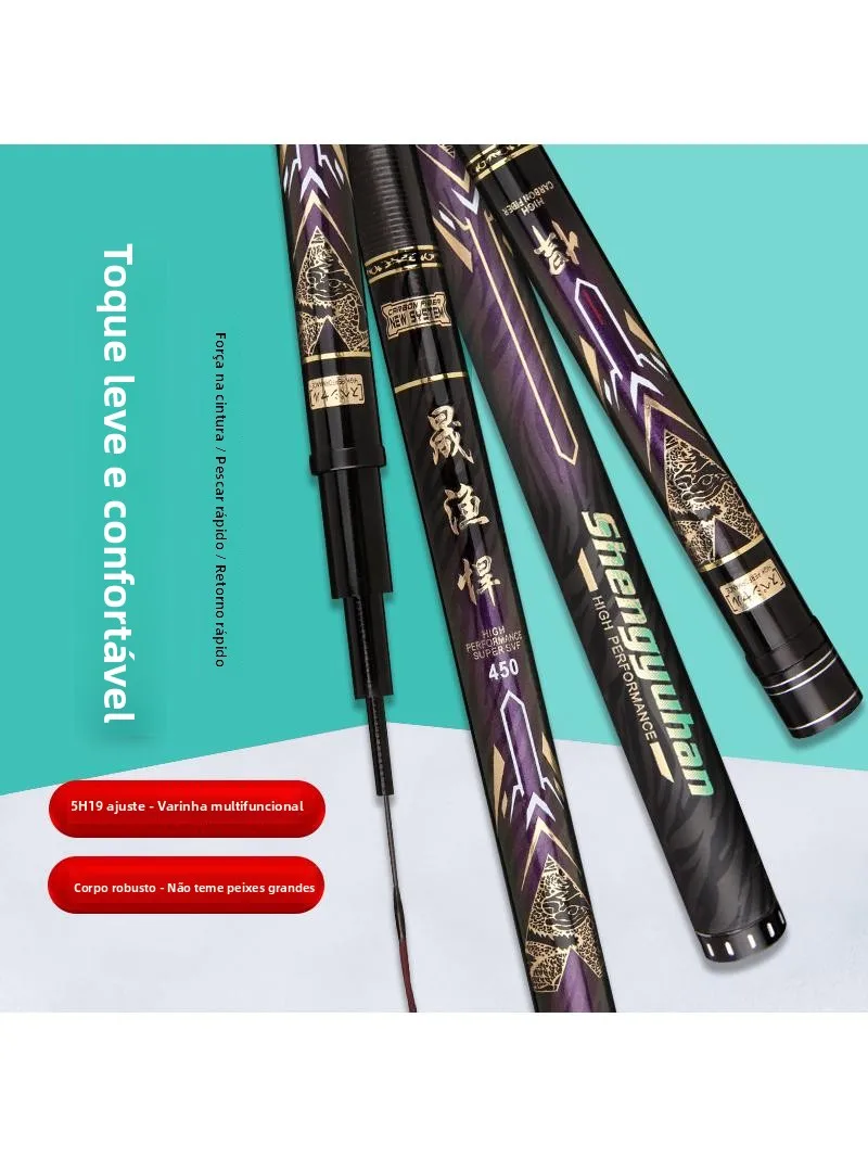 超軽量超硬カーボン製釣り竿-ロングセクション釣り具-湖・池釣り用-ブランドなし-中国製