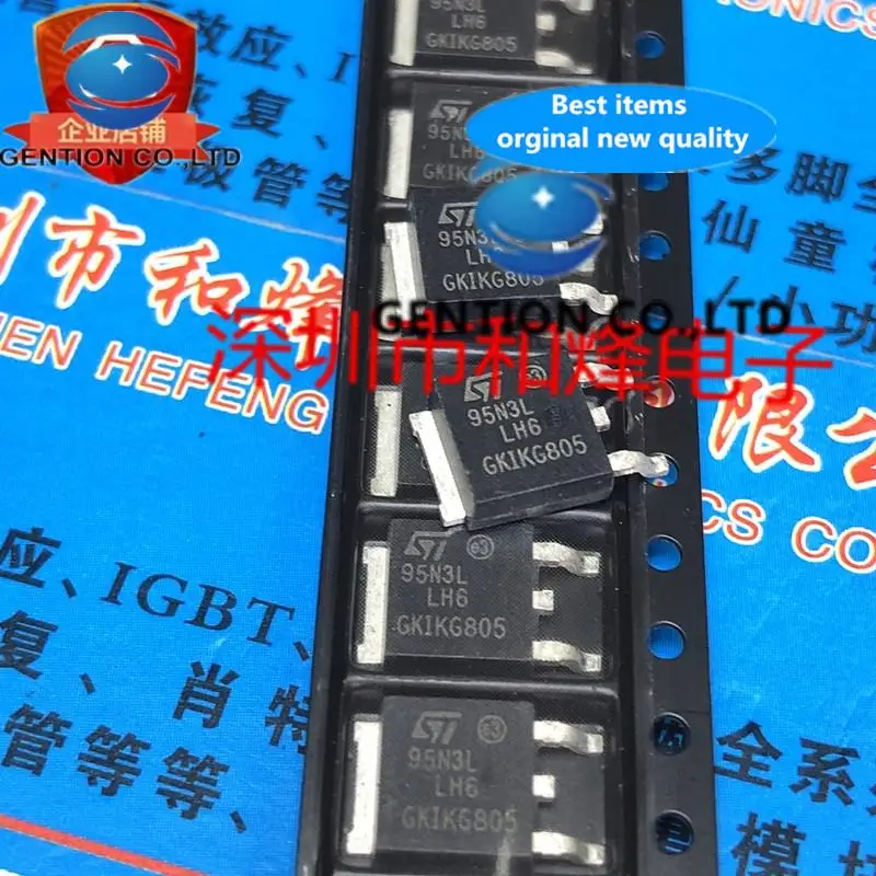 10PCS 95N3LLH6 STD95N3LLH6 TO-252 30V 80A  in sotck 100% new and original