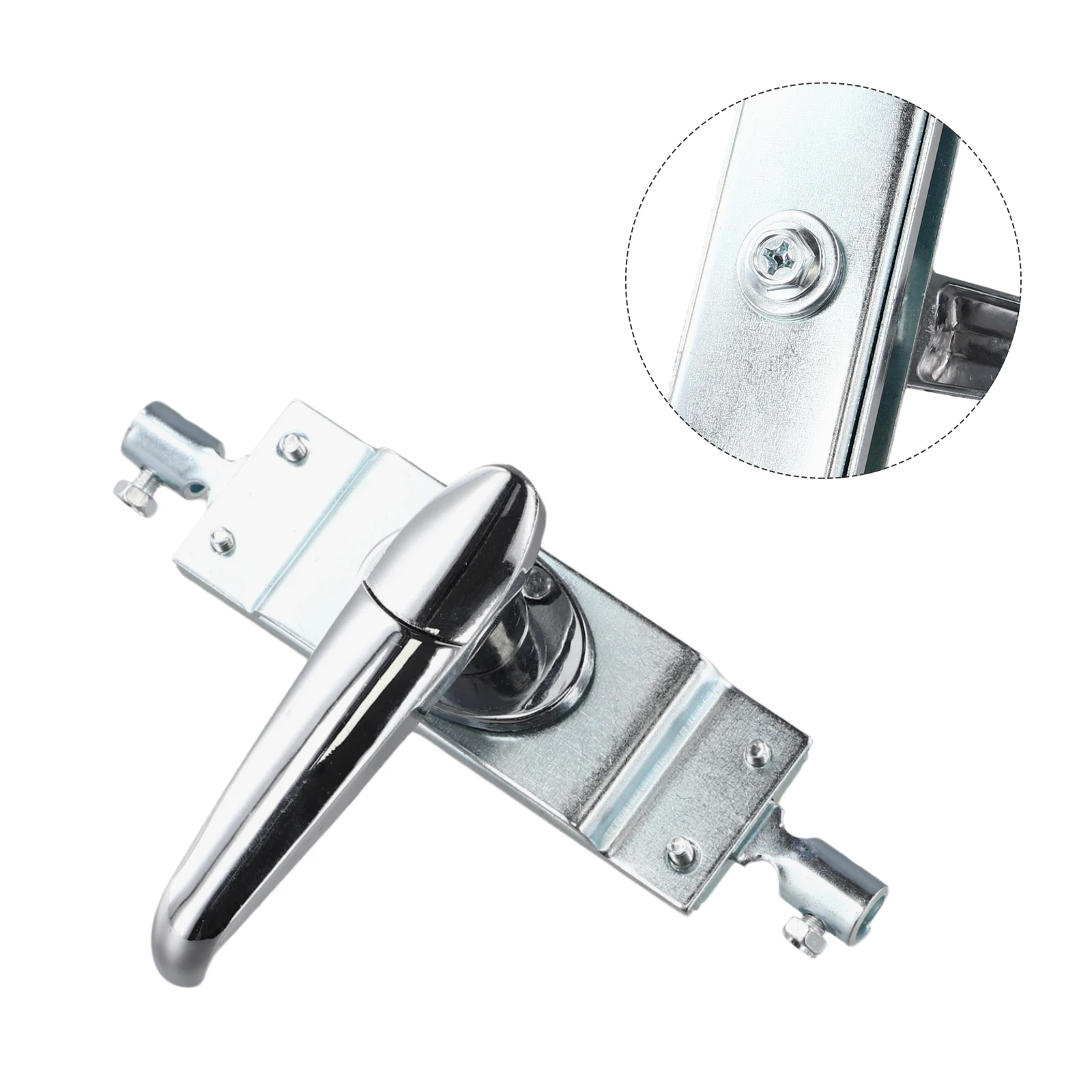 Link-Schloss-Türschloss für den industriellen Einsatz, hochfeste Stahlnocke mit hohem Drehmoment, Zinklegierungsgehäuse, verzinkt, verchromt