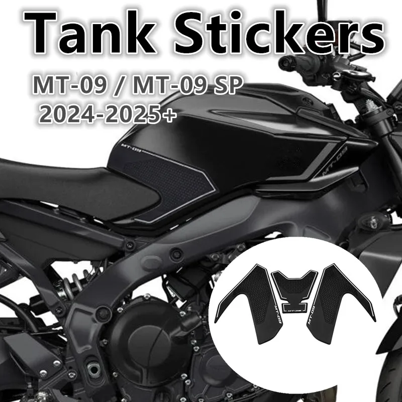 

For YAMAHA MT-09 MT09 SP 2024 2025 Side Fuel Tank Stickers Motorcycle Side Tank Pad Anti Scratch Stickers Non-slip Tank Stickers