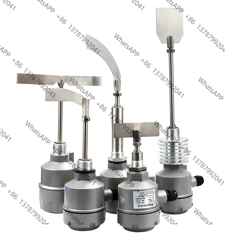 Paddle level meter switch material level control sensor high temperature explosion-proof tuning fork liquid level cement silo