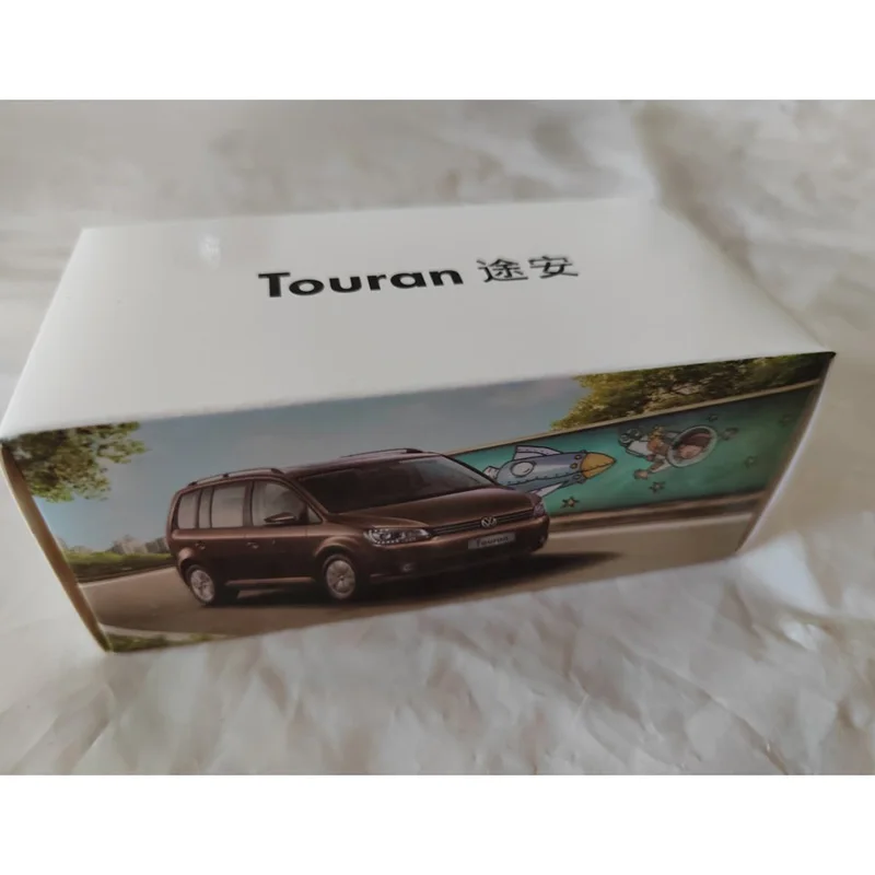 1:64 Scale Touran 30th  Alloy Car Model Collection Ornaments