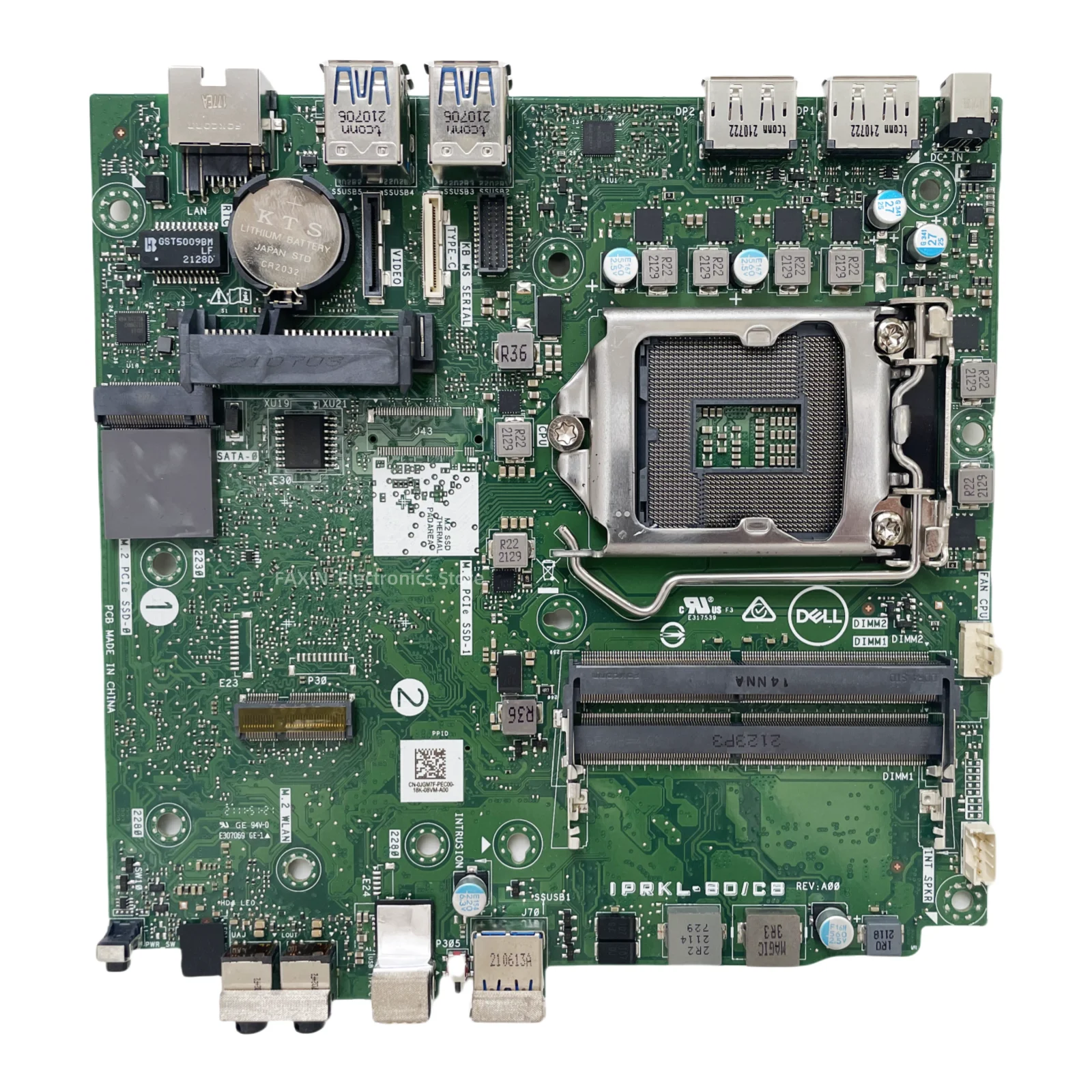 For Dell Optiplex 5090MFF Mini Motherboard Desktop IPRKL-B0/CB JGM7F J7H52 4KC81 48TXR Original used