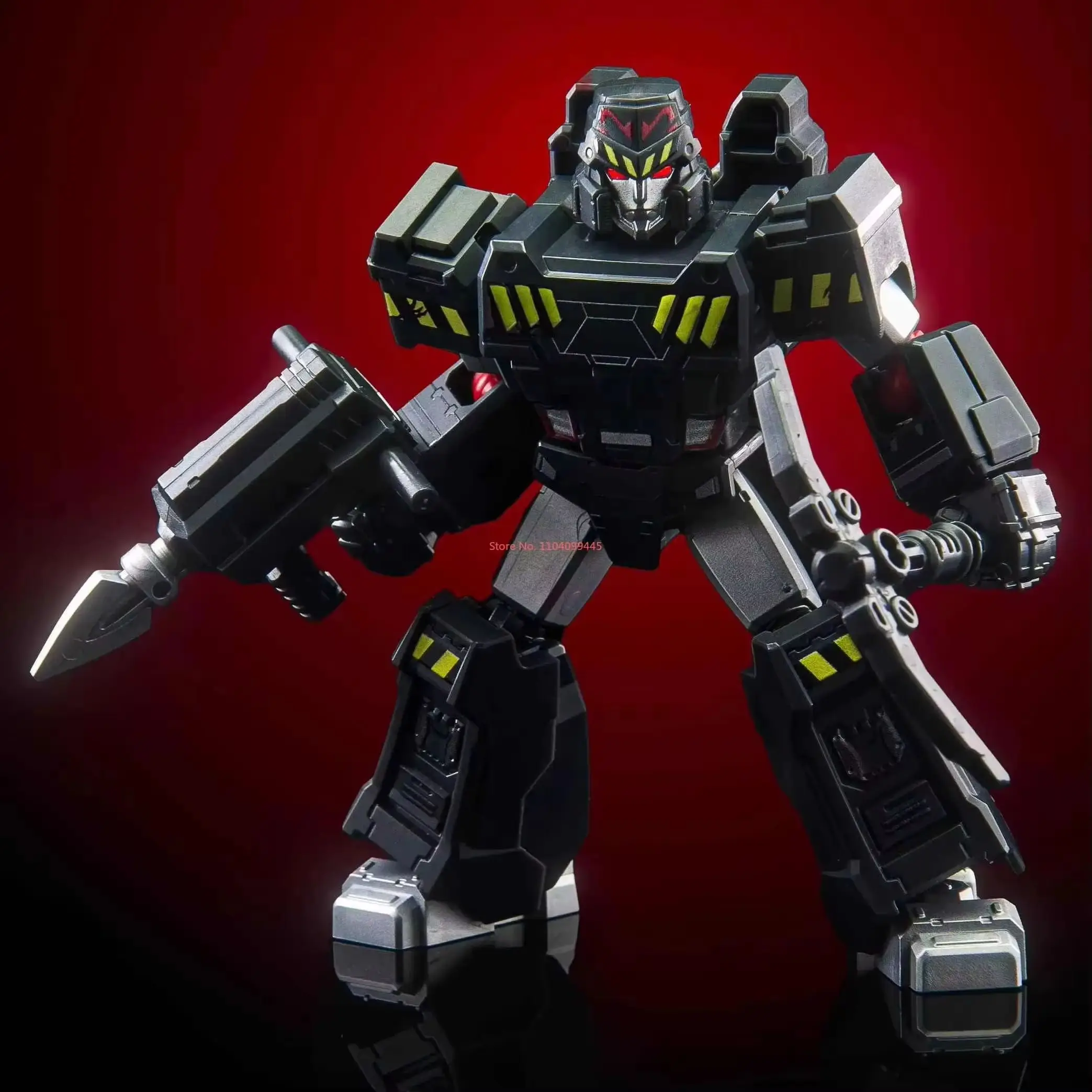 Genuine Blokees Transformers Sparkling Edition Vol.3 Megatron Idw Tarn Figure Model Robot Blind Box Kid Emit Light Toy Gift