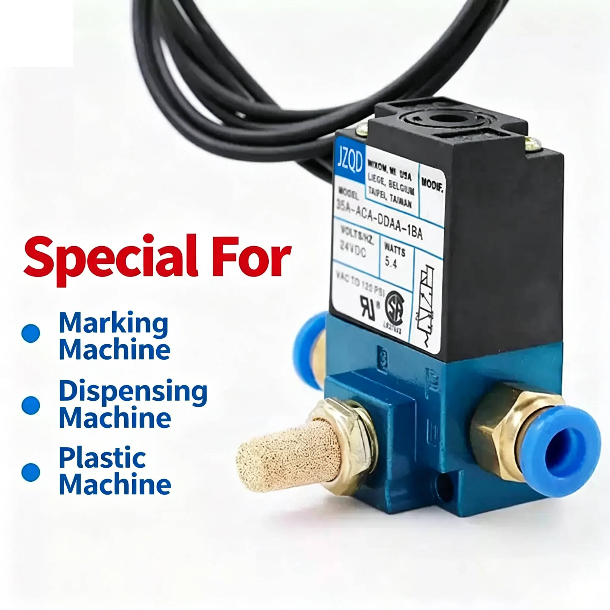 Pneumatic High‑Frequency Solenoid Valve 35A‑ACA‑DDBA‑1BA Dispenser Marking Machine AAA‑DDFA‑DDAA‑1BA