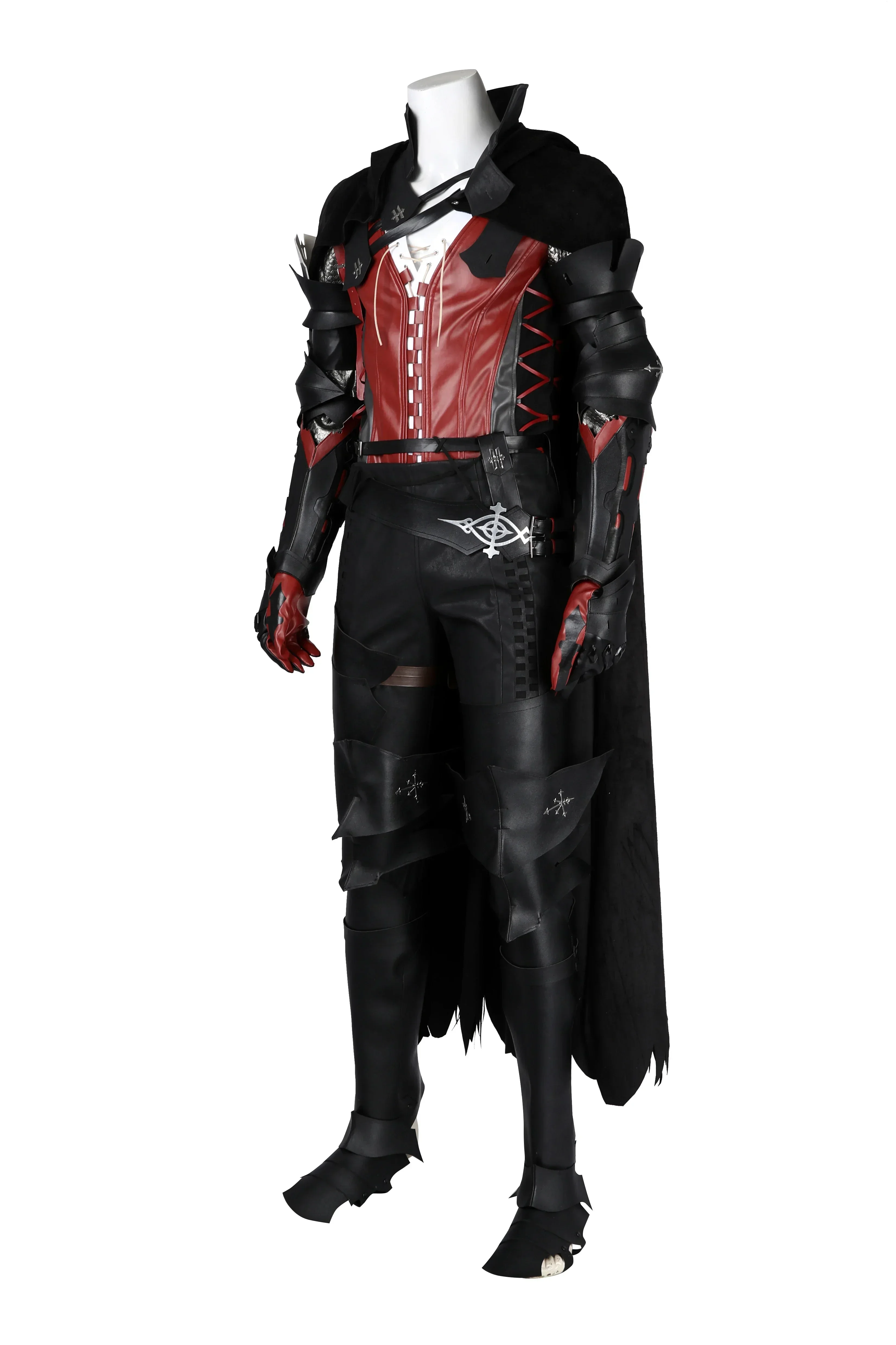 2024 New Adult Man Role Play XVI Clive Rosfield Cosplay Costume Halloween Carnival Suit Outfit Cape