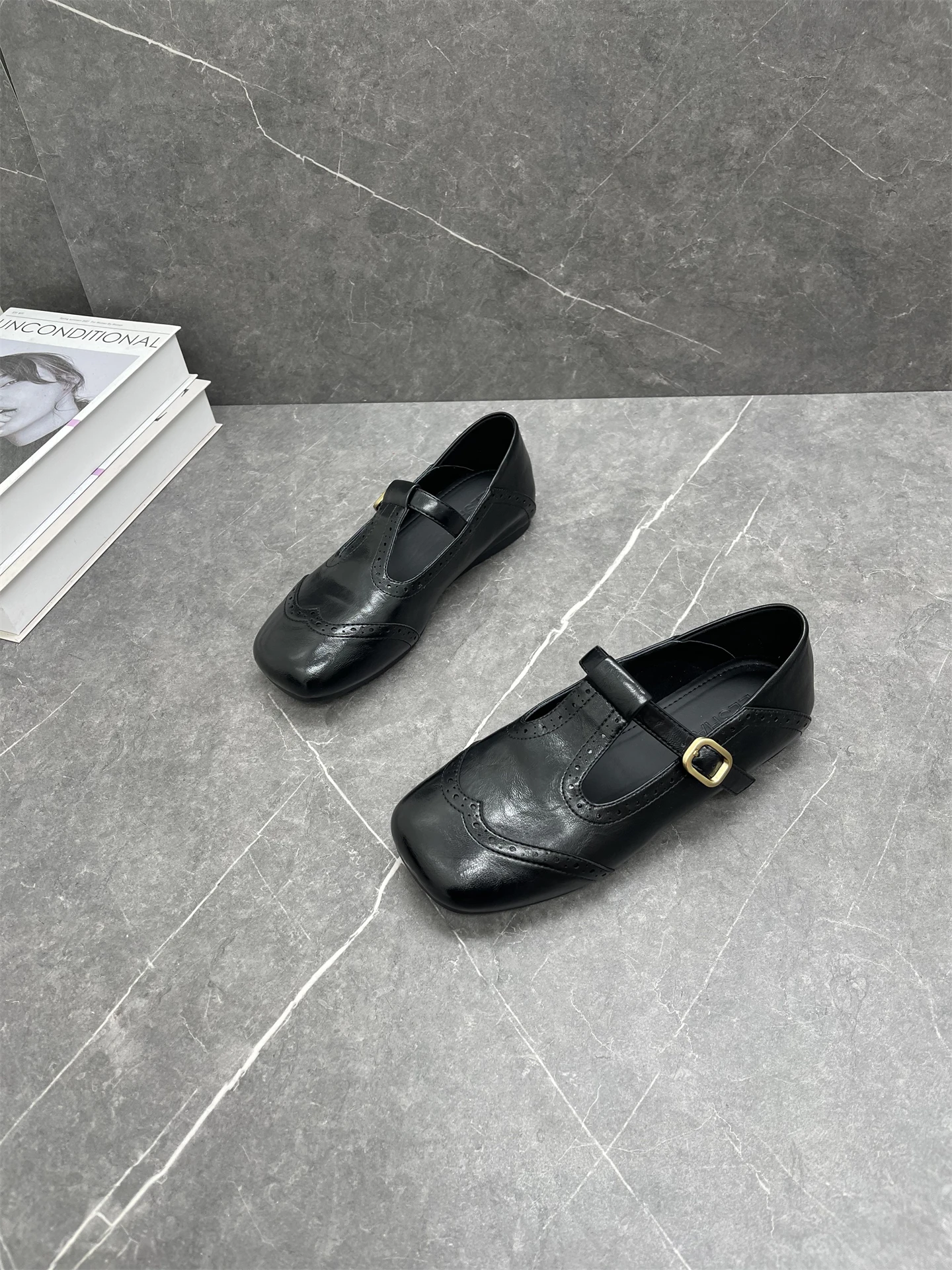 ultra-soft-ballet-dance-oes-women's-spring-2026-new-square-head-flat-bot-mary-janes-retro-single-oes-bule-sle