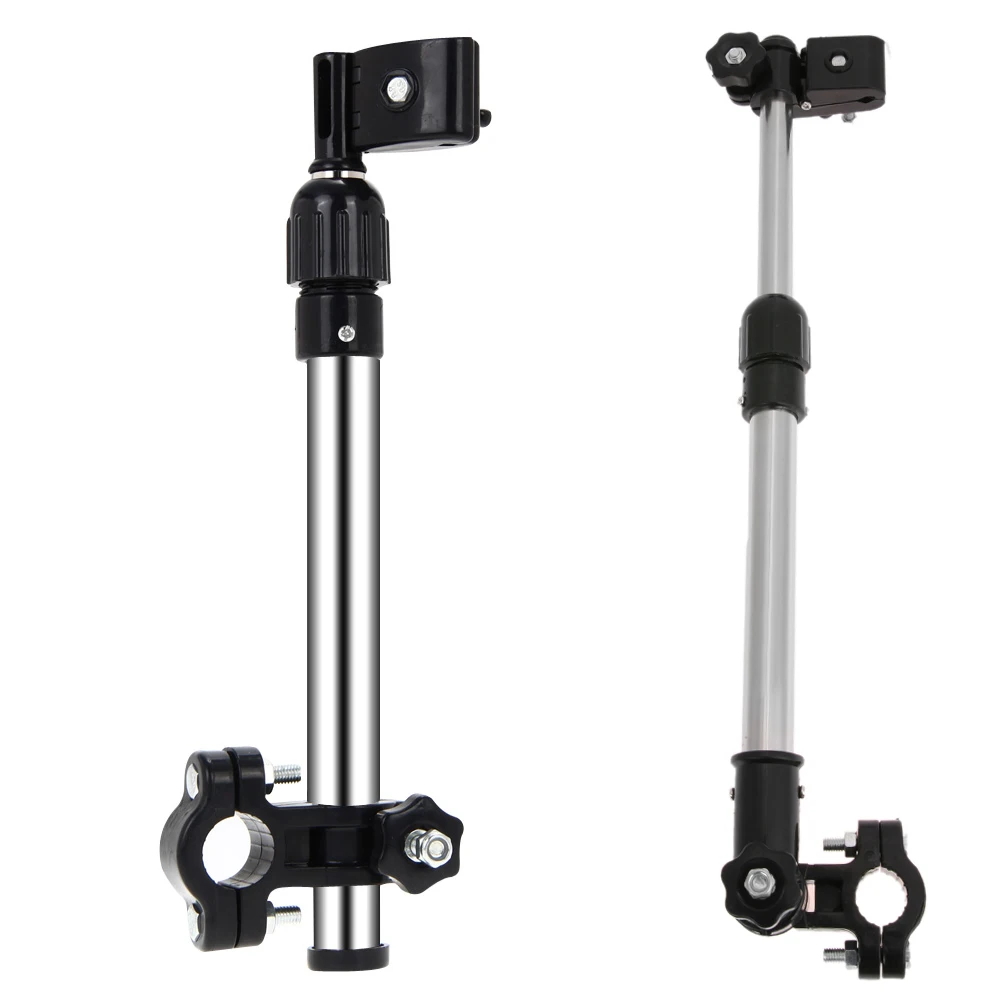 Baby Stroller Stand Portable Monitor Microphone Bracket Adjustable Practical Convenient for Cycling Bike Accessories for Parasol
