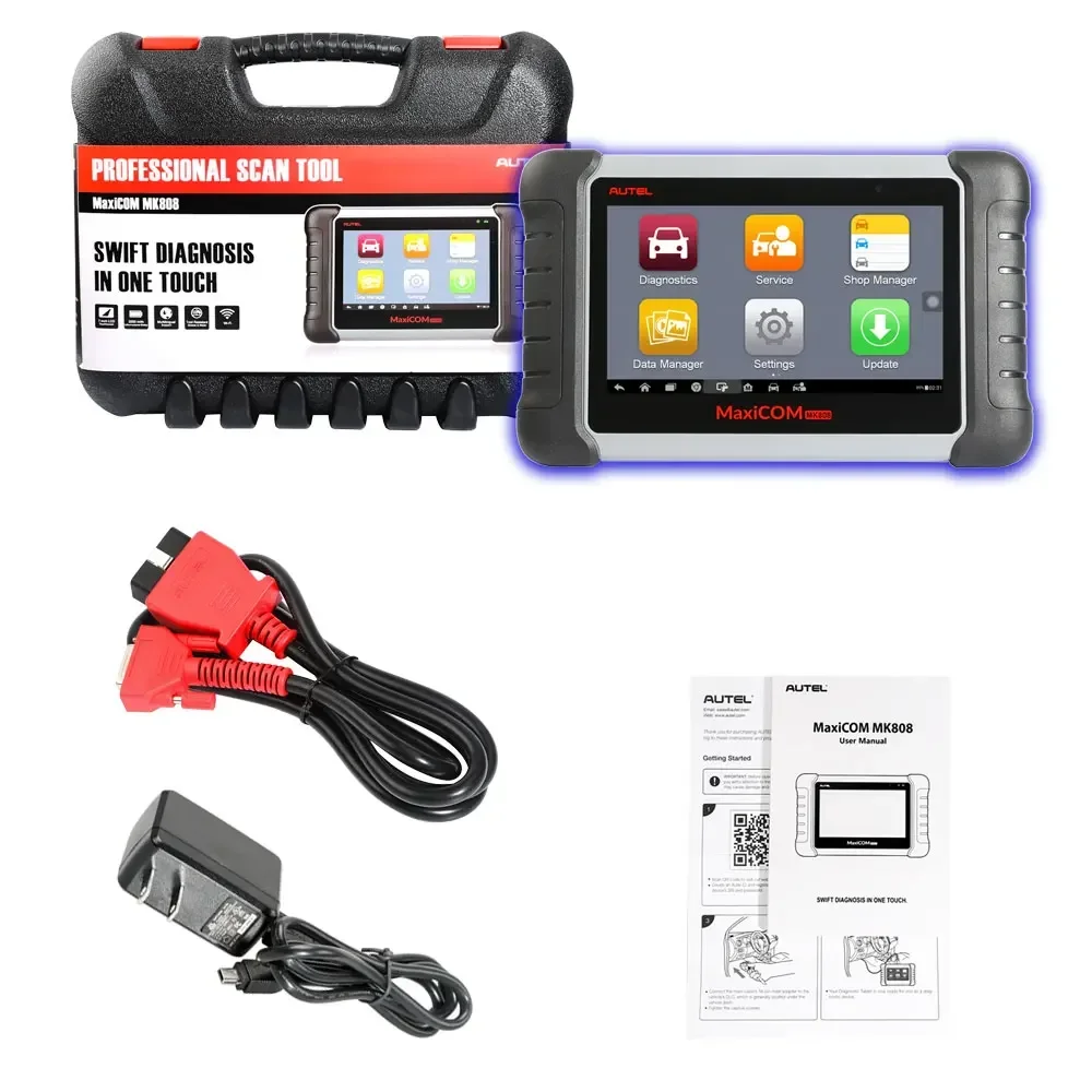 Original Autel MaxiCOM MK808s All System Diagnostic Tablet With 25 Special Functions Multi-Language