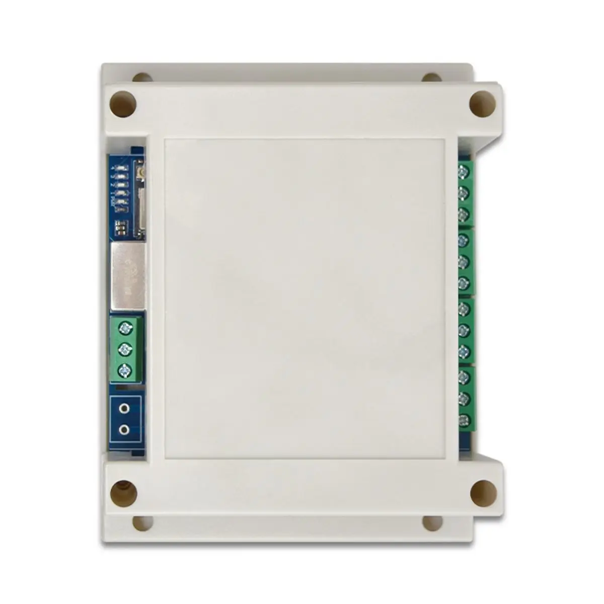L63A  Modbus 4-CH Relay Module with Case 100 Mbps Wired Ethernet Port Wi-Fi Bluetooth 7-24V Power Supply