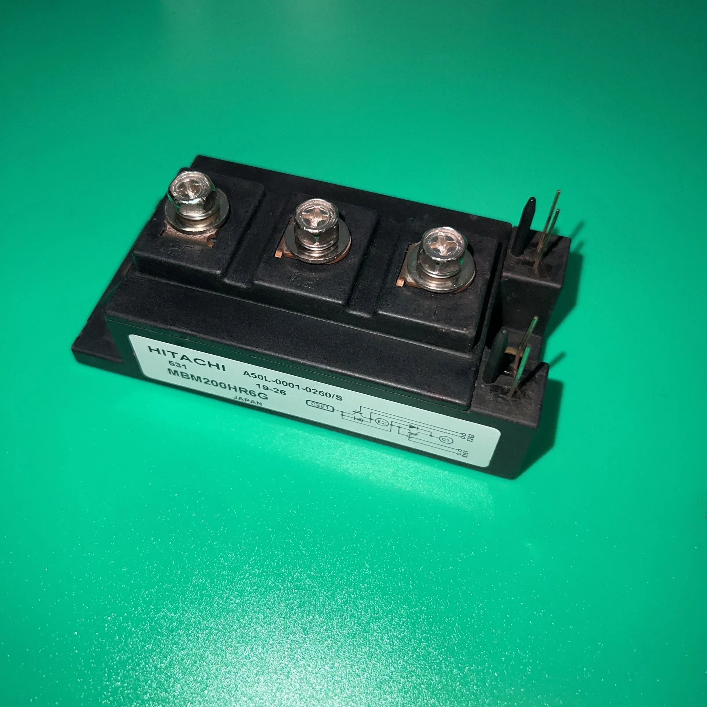 A50L-0001-0260/S MBM200HR6G IGBT MODULE RANGE WITH SOFT AND FAST (SFD) FREE-WHEELING DIODES A50L00010260S A50L-0001-0260#S 200HR