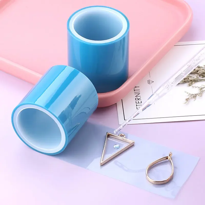 Stampo epossidico in metallo di forma geometrica con nastro senza traccia Stampo artigianale in resina per forniture per la creazione di gioielli Accessori fai da te fatti a mano