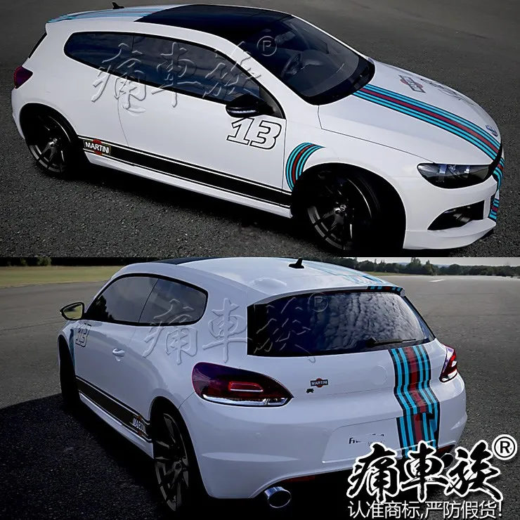 Car sticker For VW Scirocco body modification custom fashionable sports Decal Accessories