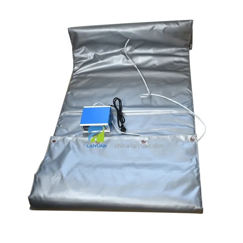 Laiyuan Customized 200L 110V 220V 2.5KW Oil IBC Drum Heater Jacket Tote Heat Blanket With Temperature Controller