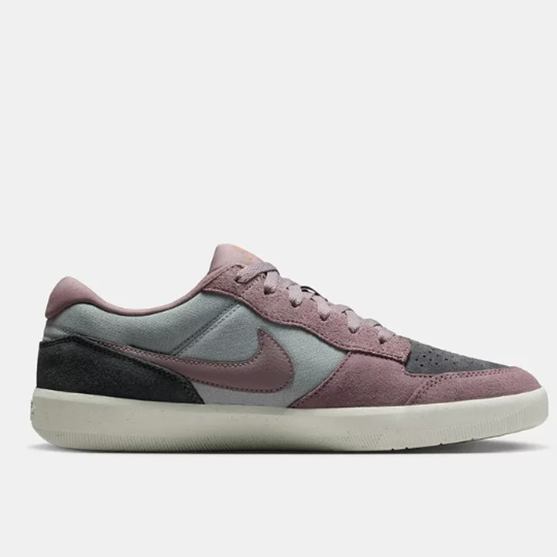 Nike SB FORCE 58 Men's Purple Grey Low-Top Wear-Resistant Skateboard Shoes DV5477-010