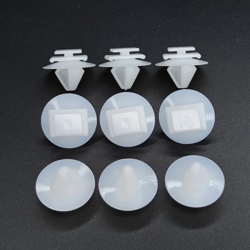 60pcs Front Bumper Door Trim Clips Car Product Fastener Auto Replacement For Renault 7701049270 Clio Megane Citroen Peugeot