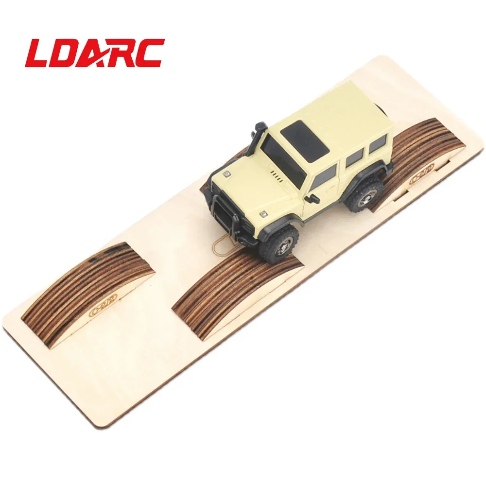 LDARC Desktop Simulatie Off-road Obstakelbaan Scène Obstakel Combo Voor 1/43 RC Model Auto Crawler Accessoires