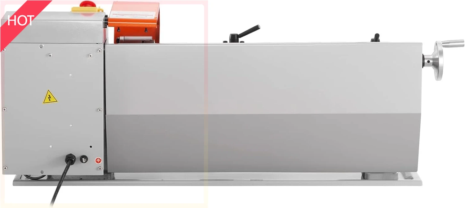 

(XMSY) Токарный станок, настольный металлический станок 7 x 14 дюймов, 550 Вт, переменная скорость, 2250 об/мин, с 3-кулачковым патроном, мини-токарный станок с ЧПУ YM