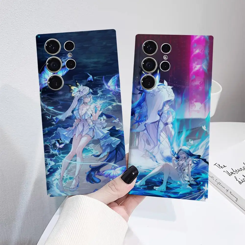 

Shorekeeper Phone Case For Samsung S25 Film Shell GalaxyS24Ultra 23plus S22 21 A56 36 26 16 Luxury Cover