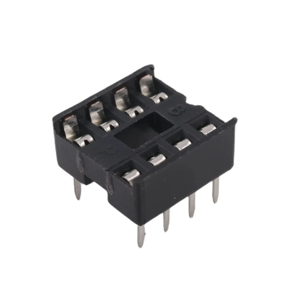 DTA4 8 Pin DIP IC Socket Adaptor Solder Type Socket 2.54mm Pitch for PCB Board 10 Pack