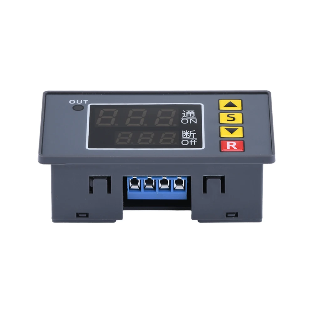 T3231 12V 24V 110V 220V Time Delay Relay Adjustable Timing Relay Delay Switch 2200W LED Digital Cycle Timer Control Switch