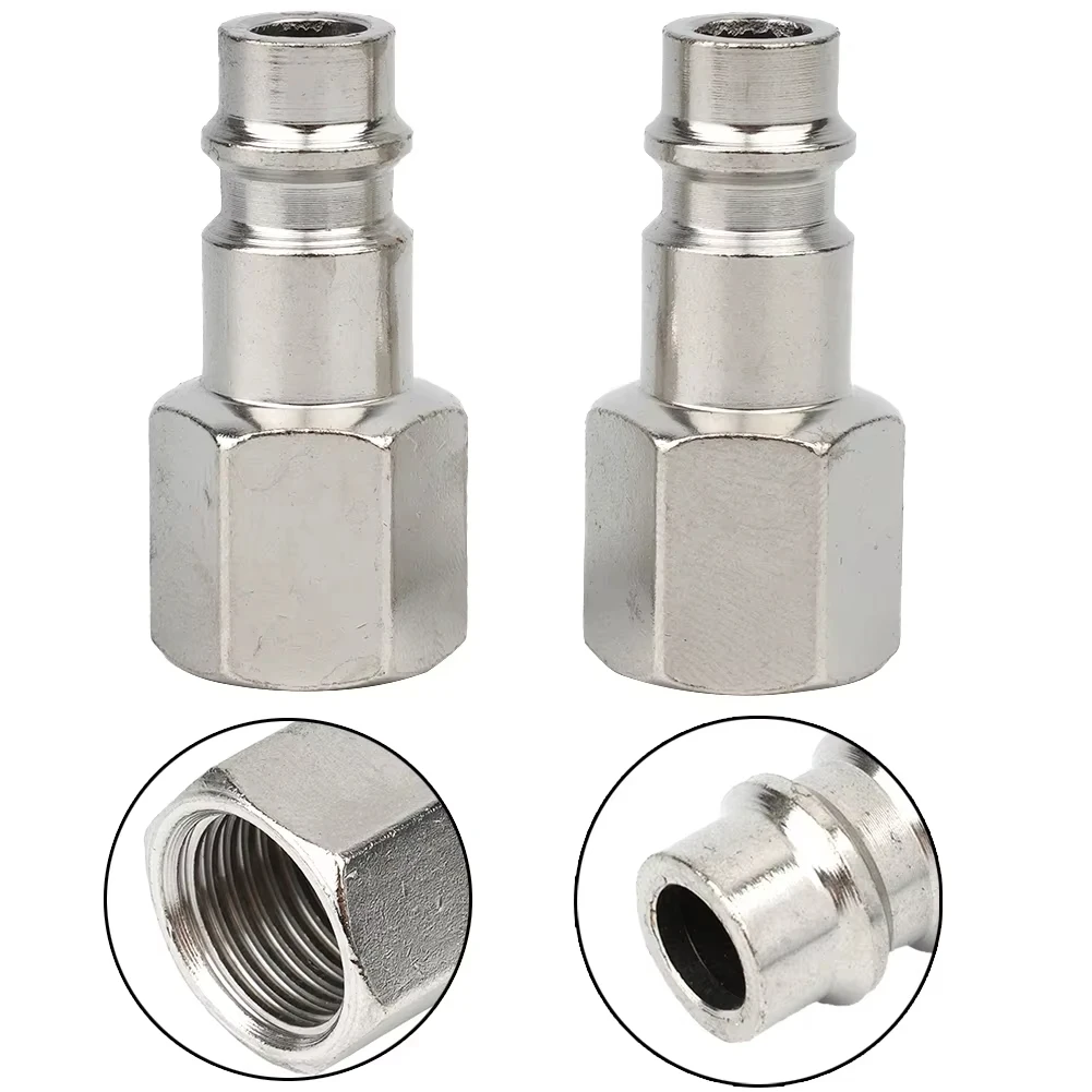 5/10pcs European Pneumatic Fittings, European Standard Compressor Fittings, Quick-Release Fittings, Air Hose Fittings
