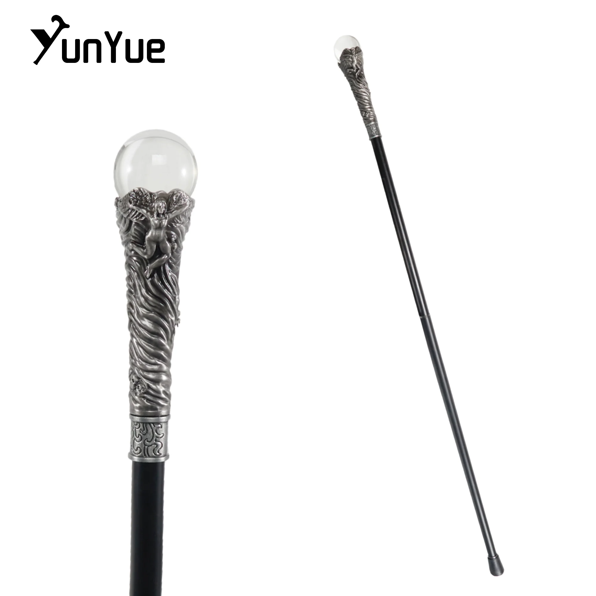 goddess-torch-white-ball-walking-cane-gentleman-elegant-fashion-art-decorative-walking-stick-lady-vintage-party-cosplay-sceptre