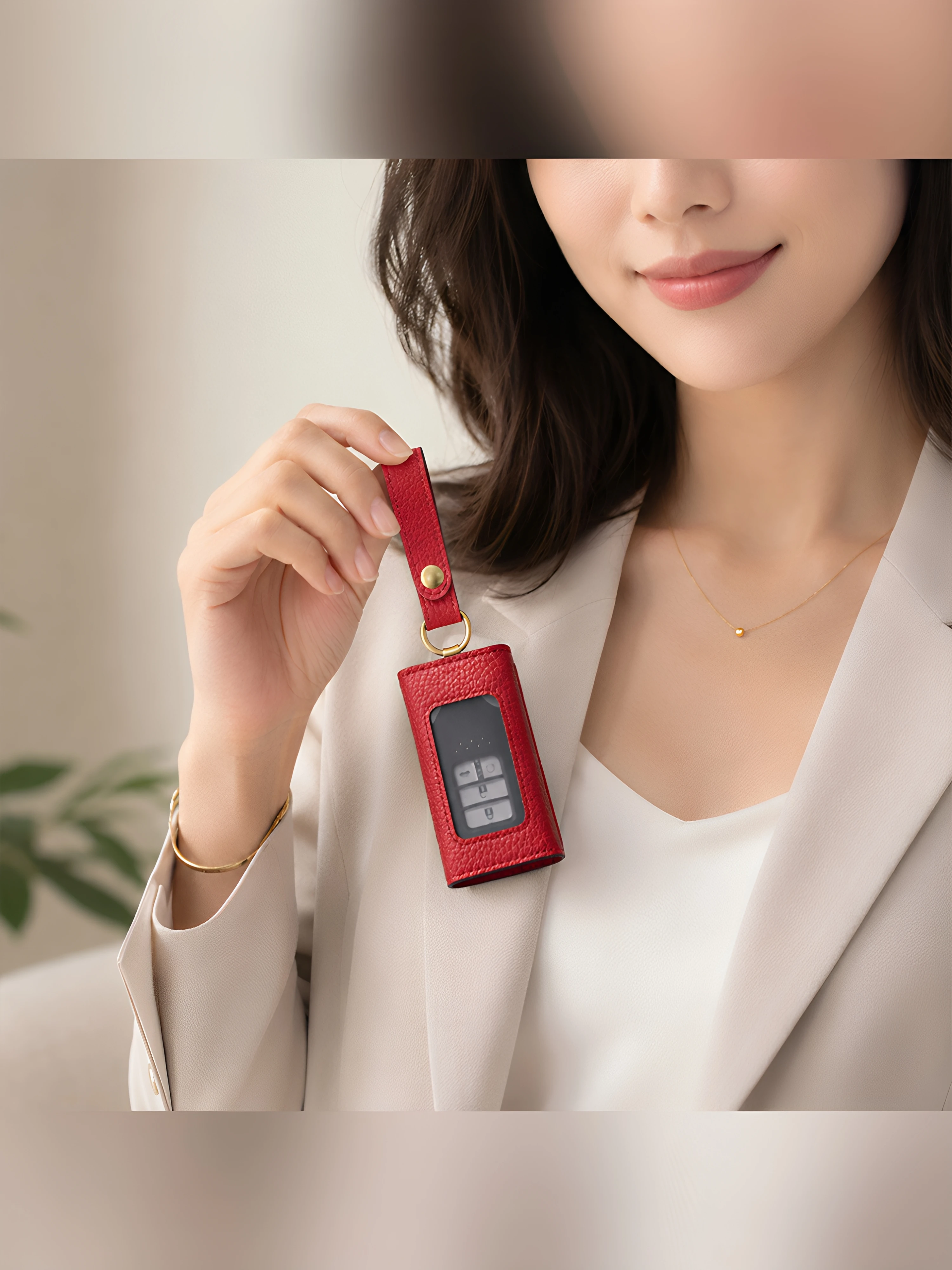 handmade-leather-key-holder-car-key-case-protective-cover-creative-design-high-end-men's-women's-japanese-style-business-ol