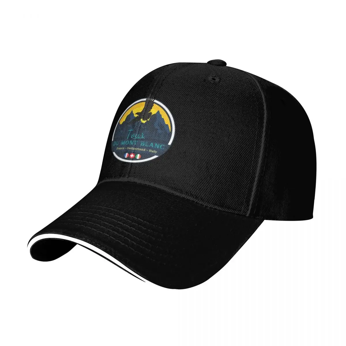 Tour Du Mont Blanc Baseball Cap Outdoor Golf Running Hiking Summer Beach Travel Streetwear Hip Hop Trendy