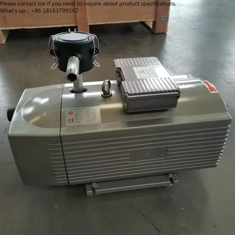VF40 1.25kw 220V Rotary Vane Vacuum Pump Carbon Vane Pressure Vacuum Suction Multi-Function for Vacuum Suction and Lifting