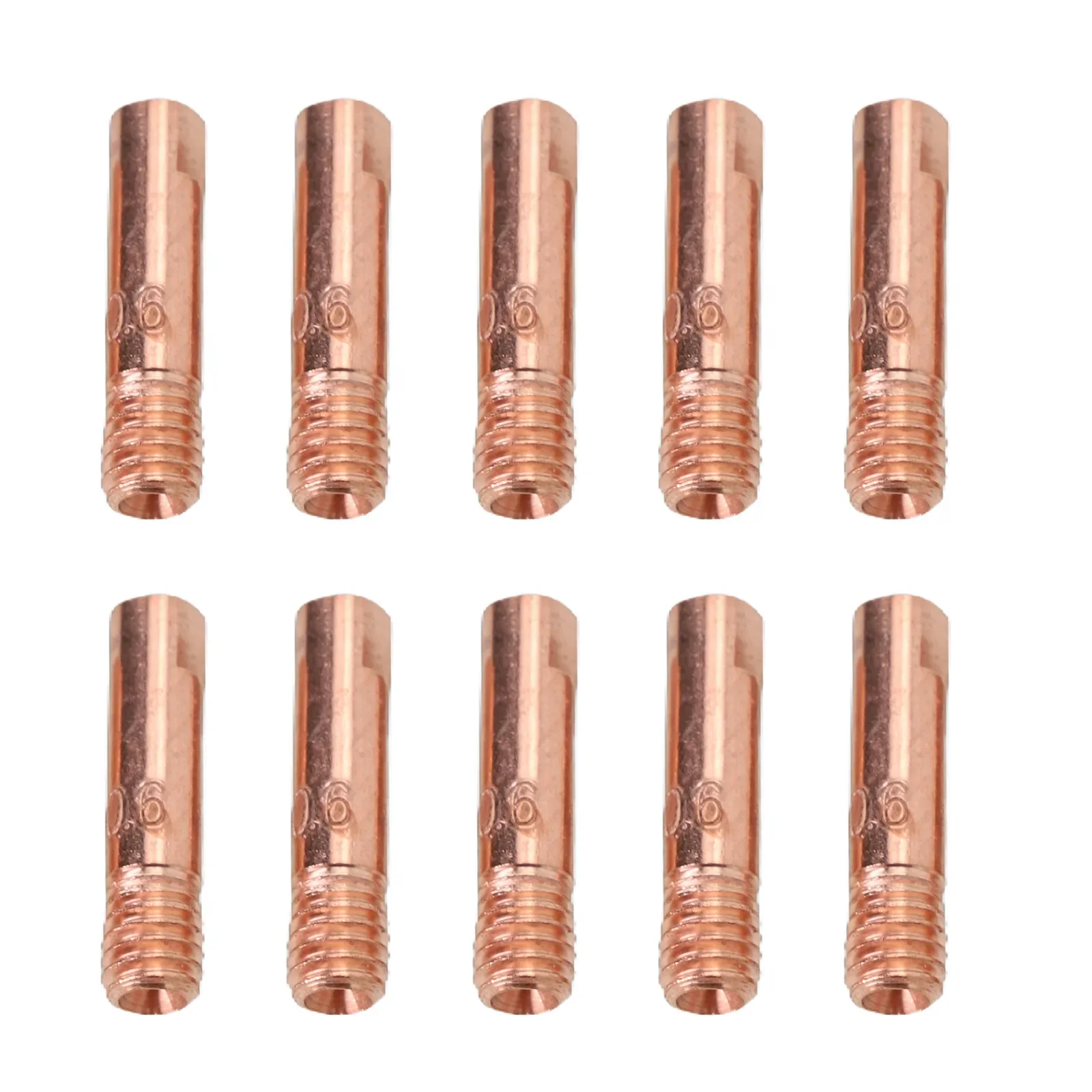 

10pcs MB15 15AK Contact Tip Welding Nozzles Kit M6*25mm Welding Torch Power Nozzle 0.6mm 0.8mm 0.9mm 1.0mm 1.2mm Welding tips